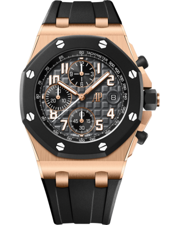 Audemars Piguet OFFSHORE Pink Gold Anthracite Grey Dial CHRONOGRAPH 42mm