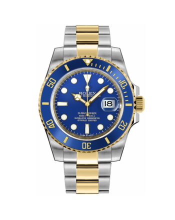 Rolex Submariner Date Blue Dial Two Tone 41mm