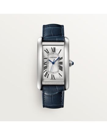 Cartier TANK AMERICAINE Blue Strap 26.6 mm