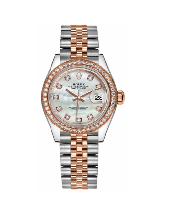 Rolex Lady-Datejust Gold & Steel Watch 28mm